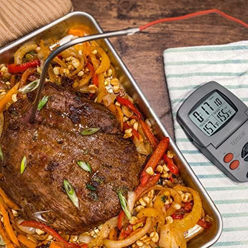 Gray wired timer probe meat thermometer — photo 4