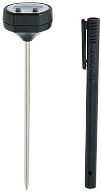 Stainless dot matrix digital food thermometer — photo 5