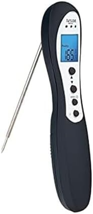 Taupe digital folding probe meat thermometer
