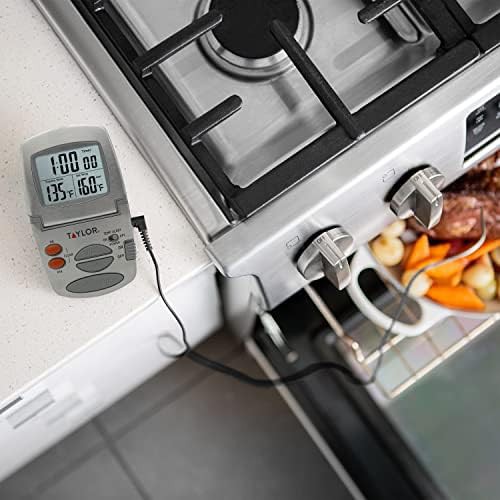 Stainless wired timer alarm meat thermometer — photo 5