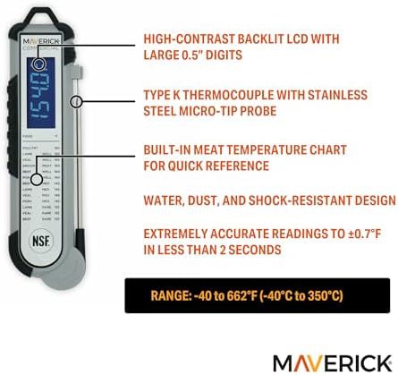 Pro-Temp Backlit Instant Read Thermometer — photo 3