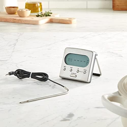 Stainless Steel Oven Probe Thermometer with Alarm — photo 5