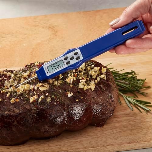 Grey waterproof pen digital meat thermometer — photo 3