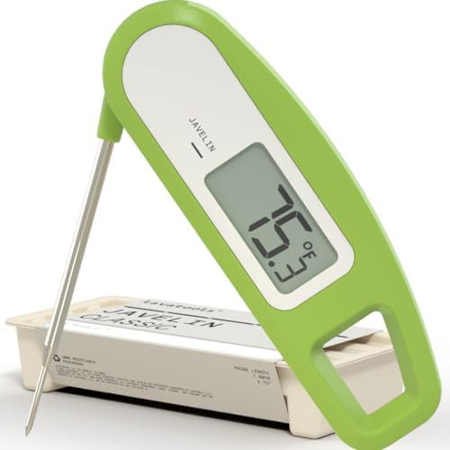 Javelin compact wasabi foldable digital thermometer