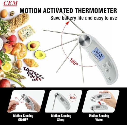 Professional waterproof instant read meat thermometer — photo 3