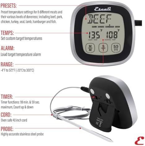 Touch Screen Digital Thermometer and Timer — photo 4