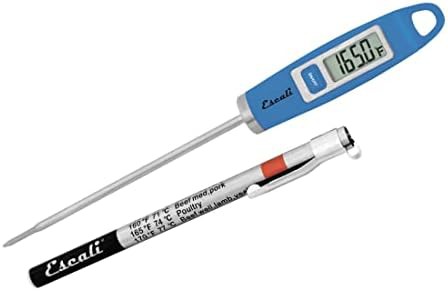 Blue Gourmet Digital Thermometer with Long Probe