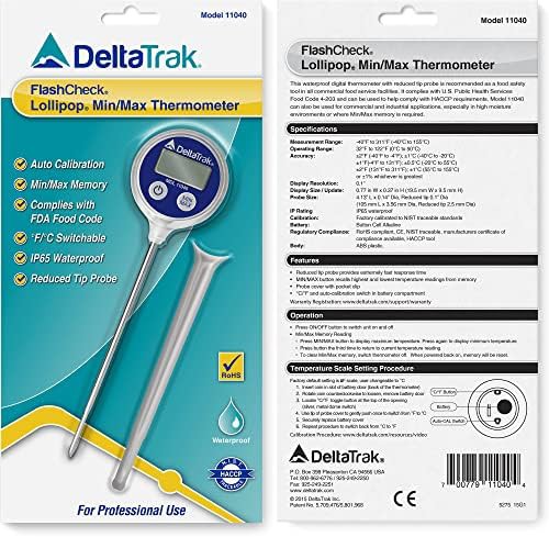 Blue Waterproof Professional Digital Thermometer — photo 3