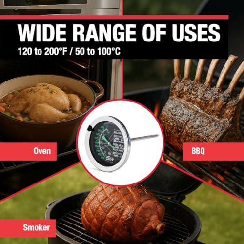 Glow Dial Ovenproof Analog Meat Thermometer — photo 4