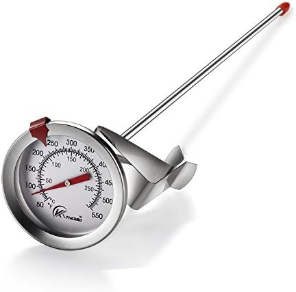 Stainless Steel Analog Candy and Fry Thermometer