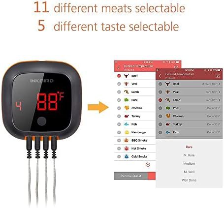 Bluetooth Wireless Thermometer with 4 Probes — photo 4