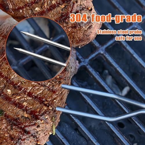 Digital meat thermometer fork with ready alarm — photo 5