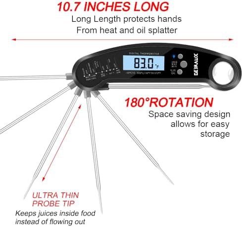 Magnetic digital thermometer with bottle opener — photo 3