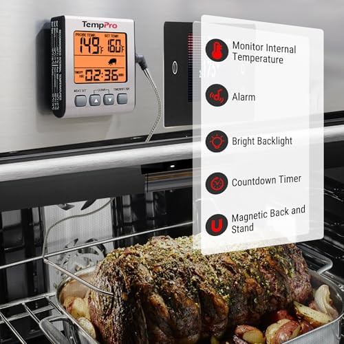 TempTrack digital meat thermometer for grilling — photo 5