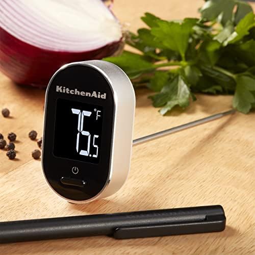 Black backlight digital instant read thermometer — photo 3