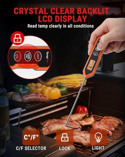 TempSwift waterproof instant read long probe thermometer — photo 4