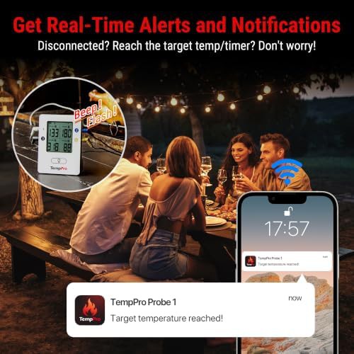 TempSync Bluetooth rechargeable four probe thermometer — photo 4