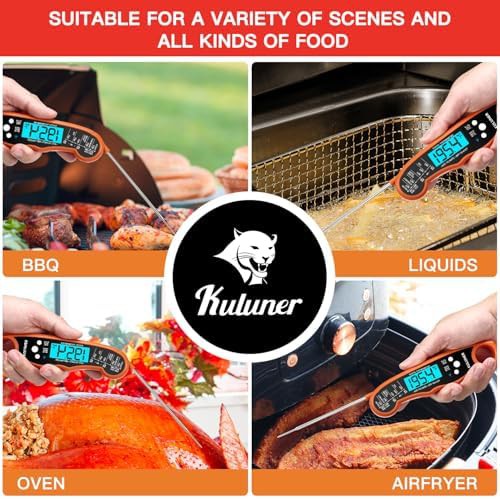 Digital instant read foldable food thermometer — photo 3