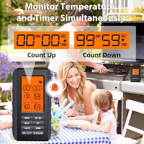 Wireless remote dual probe meat thermometer — photo 5