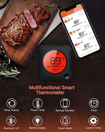 Dual probe Bluetooth thermometer for smokers — photo 3