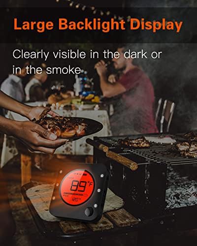 Dual probe Bluetooth thermometer for smokers — photo 5