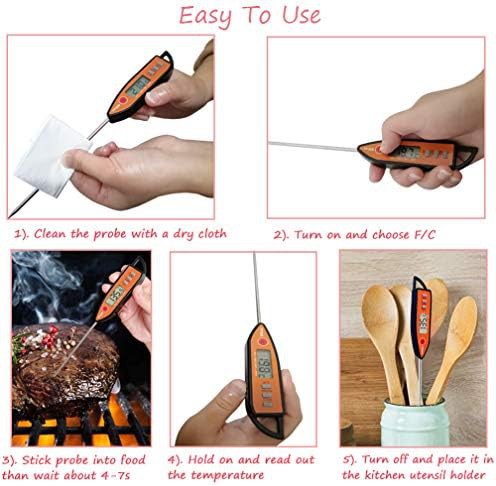 Digital Instant Read Thermometer with Long Probe — photo 4