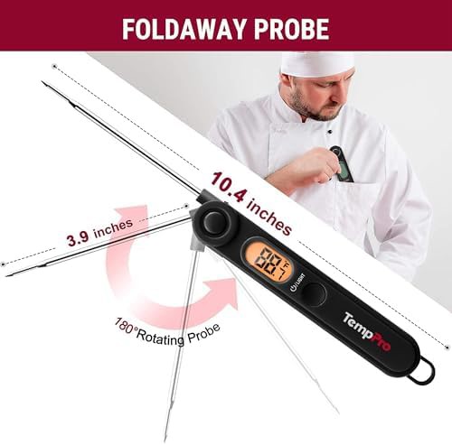 TempSwift digital meat thermometer with temperature indicator — photo 3