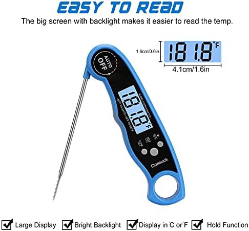 Digital Dual Probe Thermometer with Alarm — photo 4