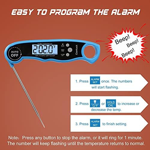 Digital Dual Probe Thermometer with Alarm — photo 5