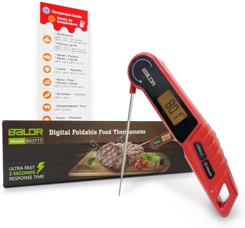 Waterproof single probe grill thermometer