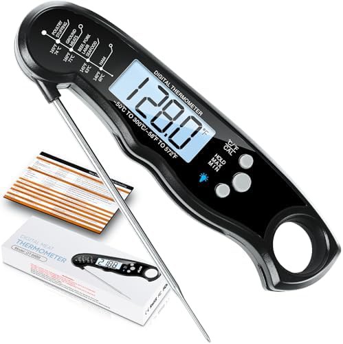 Foldable Waterproof Digital Grill Thermometer