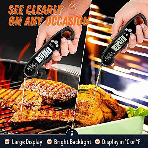 Foldable Waterproof Digital Grill Thermometer — photo 3