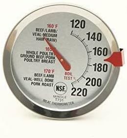 Analog oven safe large dial thermometer — photo 4