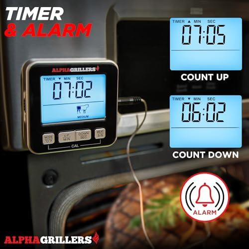 Professional Wired Probe Grill Thermometer — photo 5