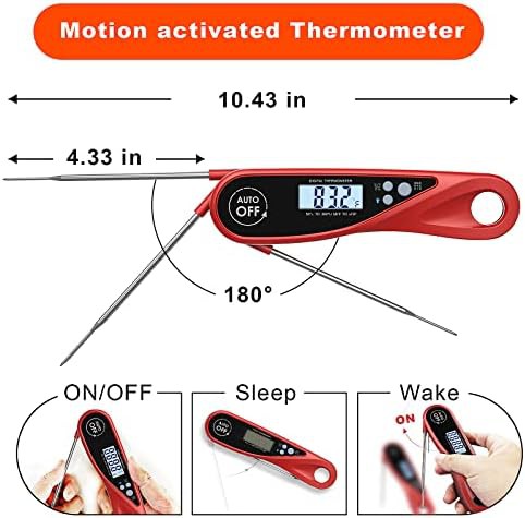 Waterproof Digital Thermometer with Foldable Probe — photo 3