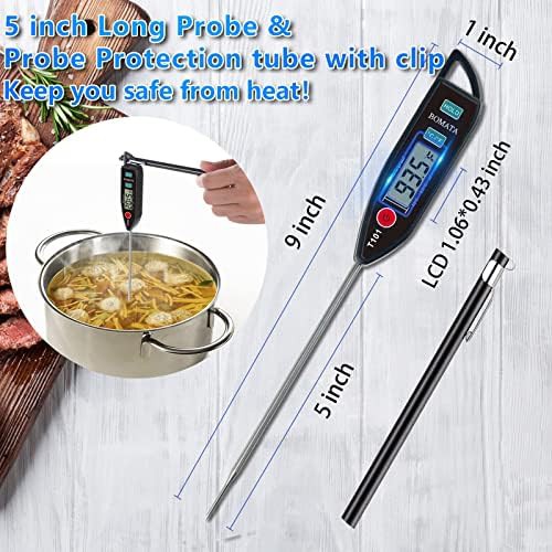Two pack waterproof meat thermometer — photo 4