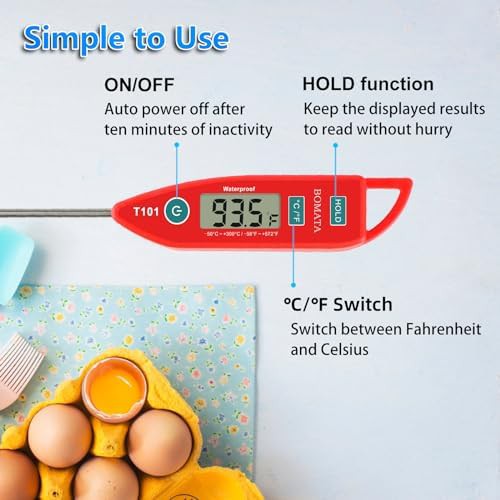Two pack waterproof meat thermometer — photo 5