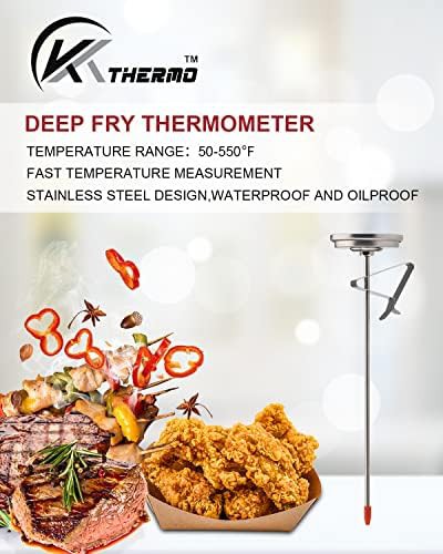 Two Pack Deep Fry and Candy Thermometers — photo 3