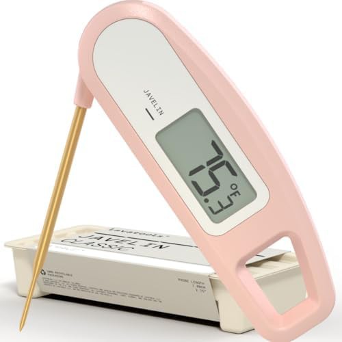 Javelin compact rhubarb foldable digital thermometer