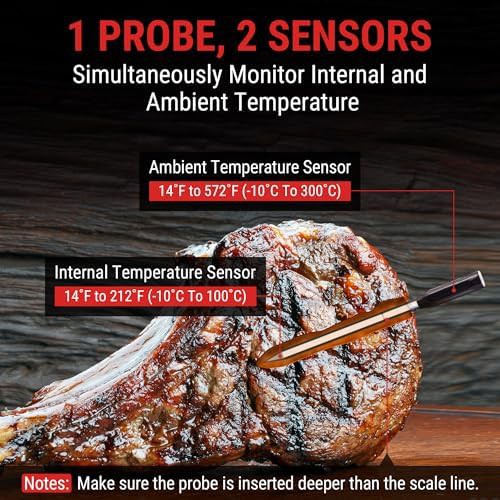 TempPro TempSpike 500 ft wireless meat thermometer — photo 4