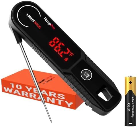 TempSwift instant read professional digital thermometer