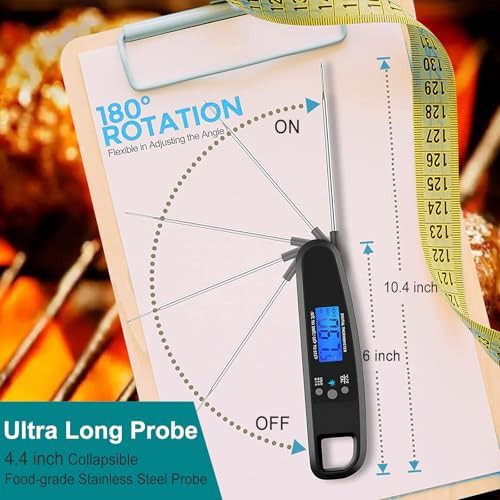 Black Digital Food Thermometer for Grilling — photo 3