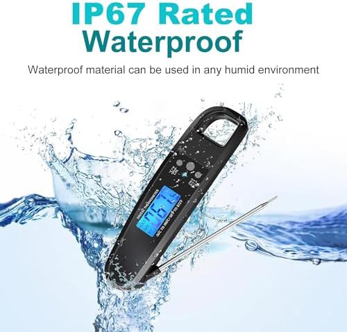Black Digital Food Thermometer for Grilling — photo 4