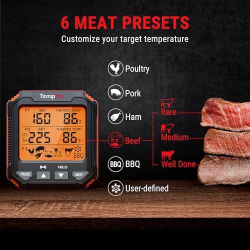 TempTrack digital dual probe alarm thermometer — photo 3
