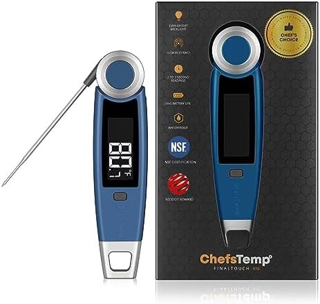 Certified instant read meat thermometer
