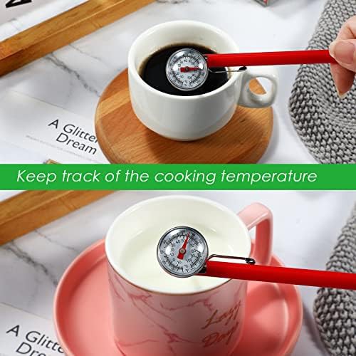 Twenty four piece red dial kitchen thermometer — photo 4