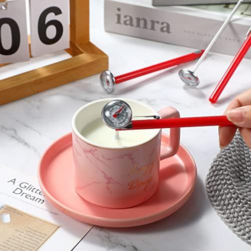 Twenty four piece red dial kitchen thermometer — photo 5