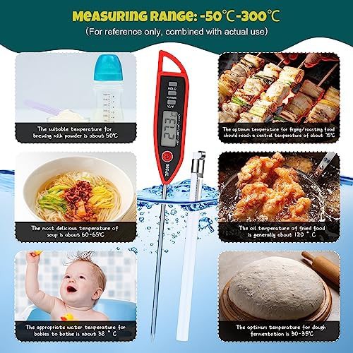 Copkim instant long probe food thermometer multi pack — photo 5