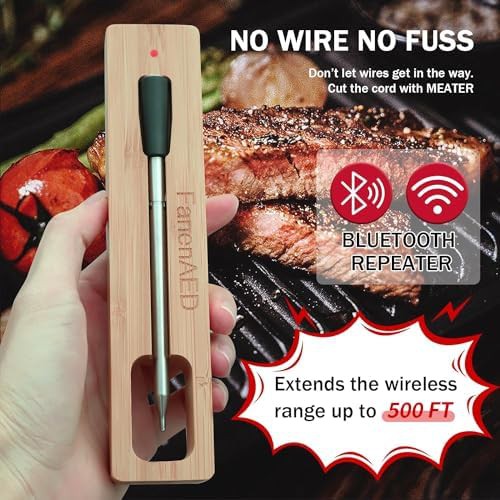 Ceramic probe wireless bluetooth meat thermometer — photo 5