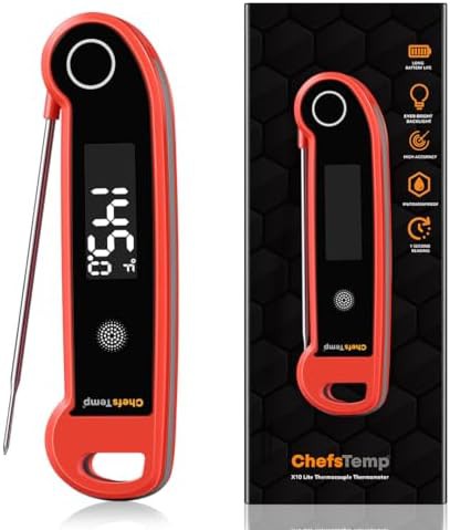 Digital instant read grill thermometer